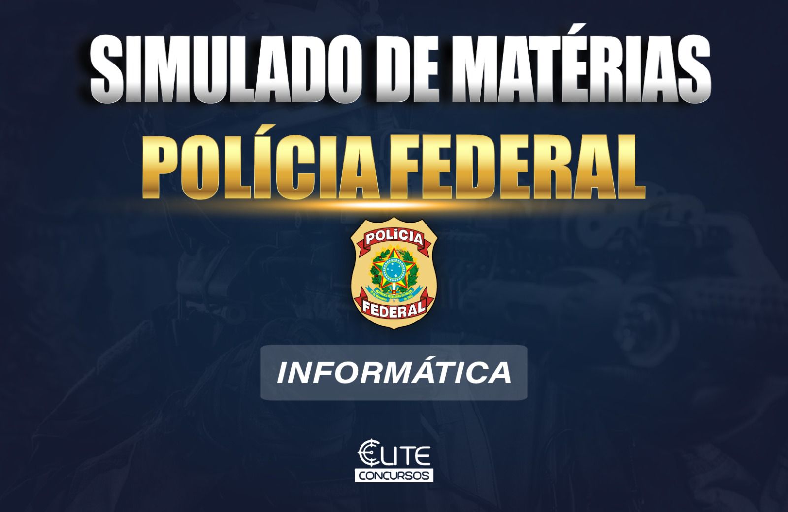 Simulado de Matrias - Carreiras Policiais - Informtica - 22/09