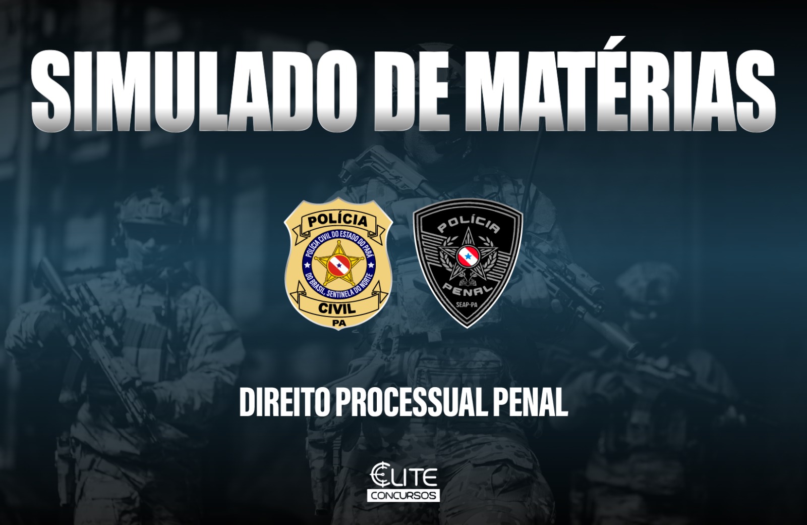 Simulado de Matrias - PC - SEAP - PROCESSO PENAL - 21/09