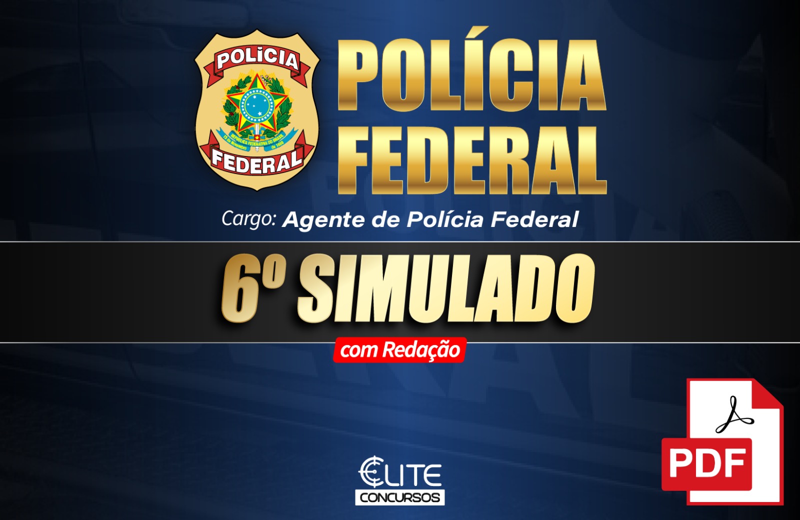 6 SIMULADO PF  EM PDF - 10/11