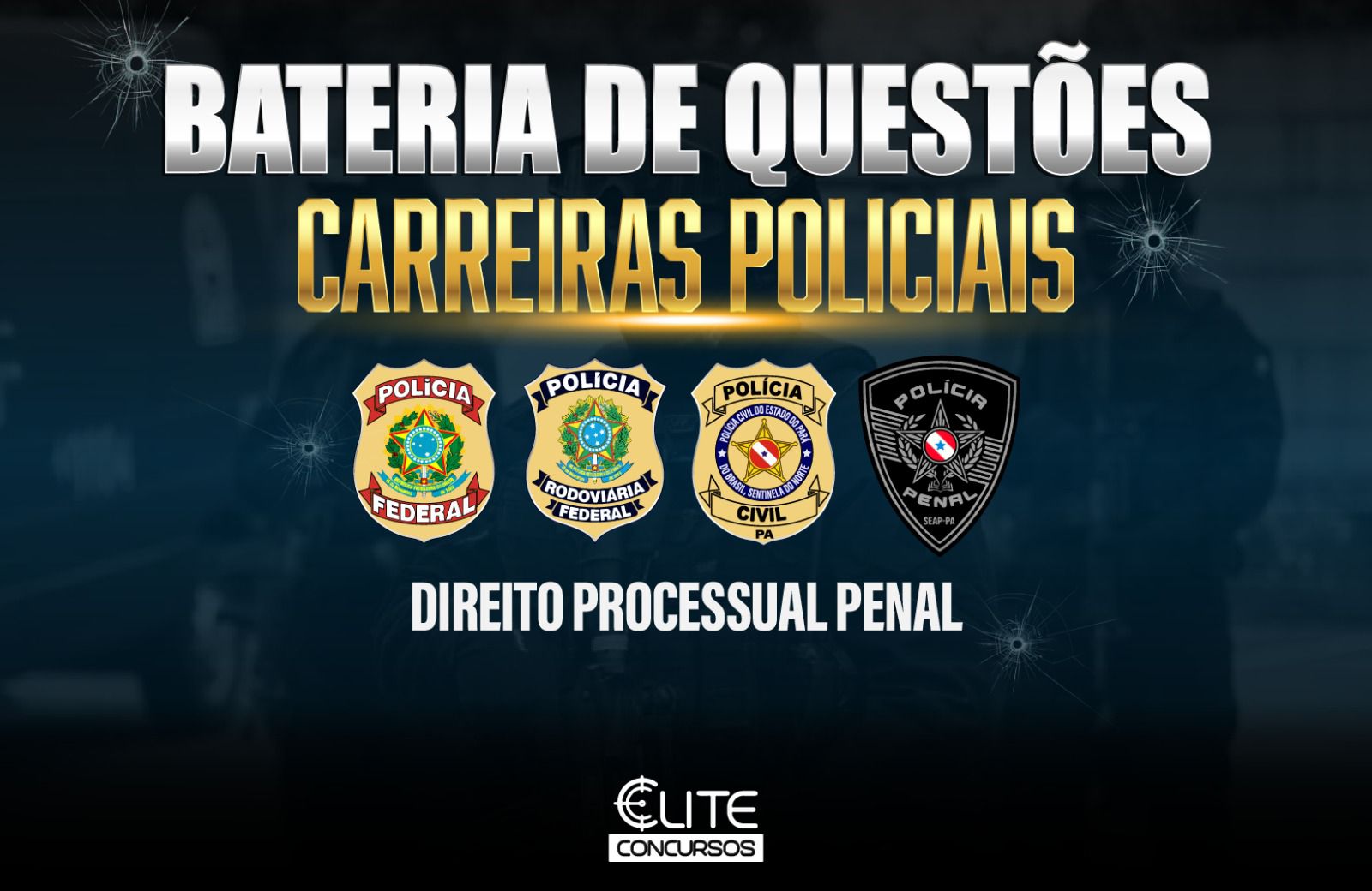 BATERIA DE QUESTES - CARREIRAS POLICIAIS - 17/11