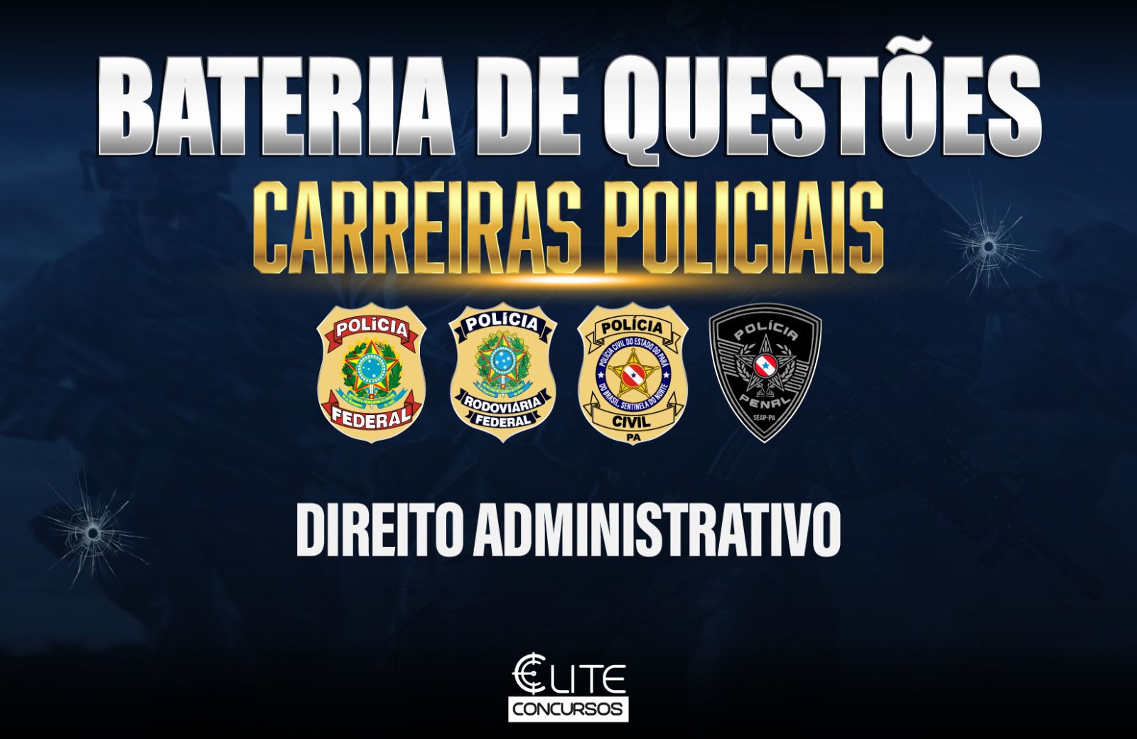 BATERIA DE QUESTES CARREIRAS POLICIAIS - 01/12