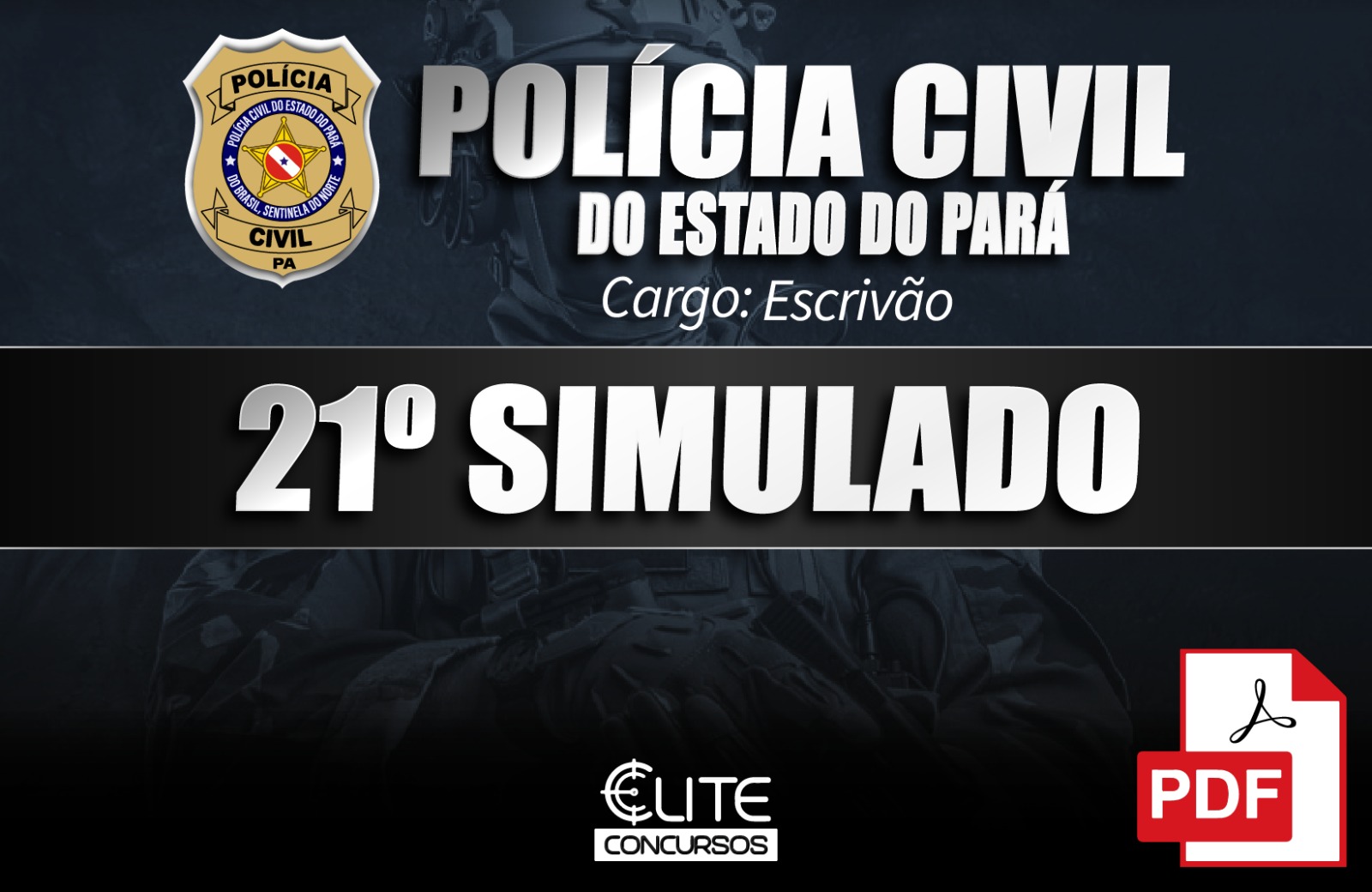 21 SIMULADO PCPA - ESCRIVO - 19/01 - Em PDF