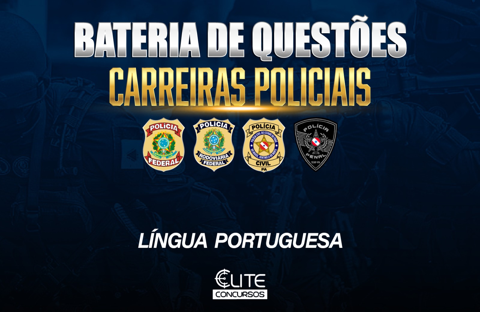 BATERIA DE QUESTES - CARREIRAS POLICIAIS - 02/02